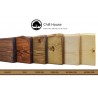 Pack of 6 wooden samples showcasing natural wax finishes