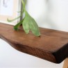 Live Edge Floating Shelf 6x2 – Handmade wooden floating shelf with a live edge, crafted in the UK