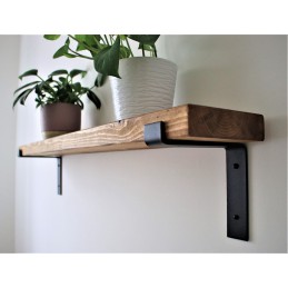 Flat Shelf with Scaffolding Down Brackets 6x1.5