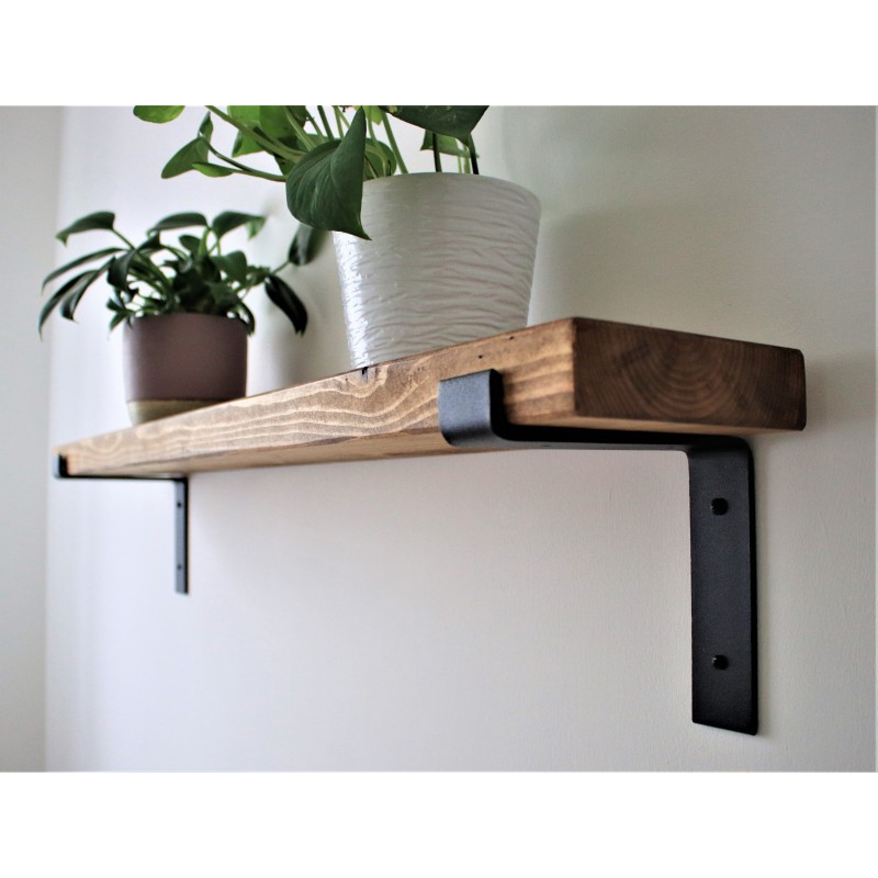 Flat Shelf with Scaffolding Down Brackets 6x1.5