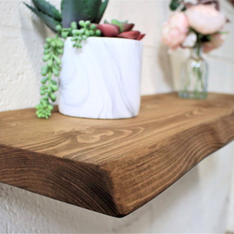 Live Edge Floating Shelf 12x2