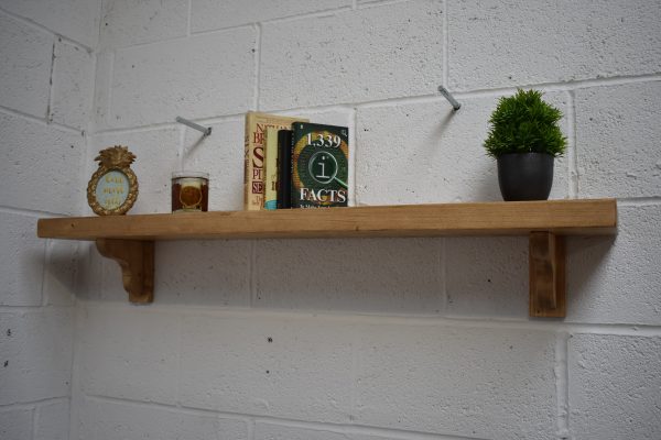 How a solid-wood shelf changes the mood of a room