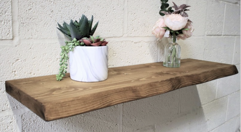 From chaos to calm: mastering minimalism with shelves